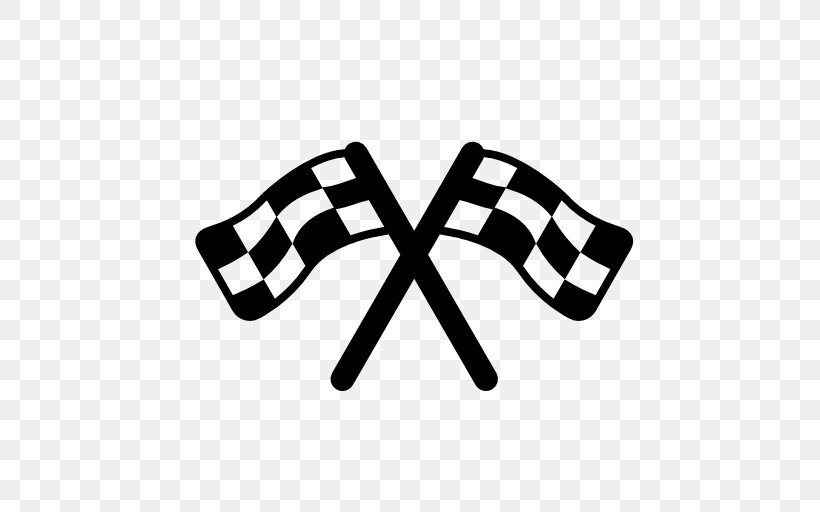Auto Racing Racing Flags, PNG, 512x512px, Auto Racing, Banner, Black And White, Brand, Flag Download Free