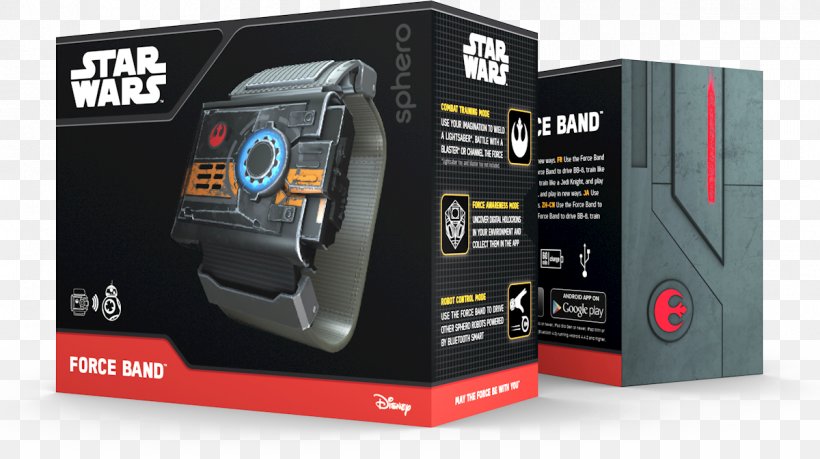 BB-8 Star Wars Force Band By Sphero R2-D2 The Force, PNG, 1200x673px, Bb8, Brand, Computer Component, Droid, Electronic Device Download Free