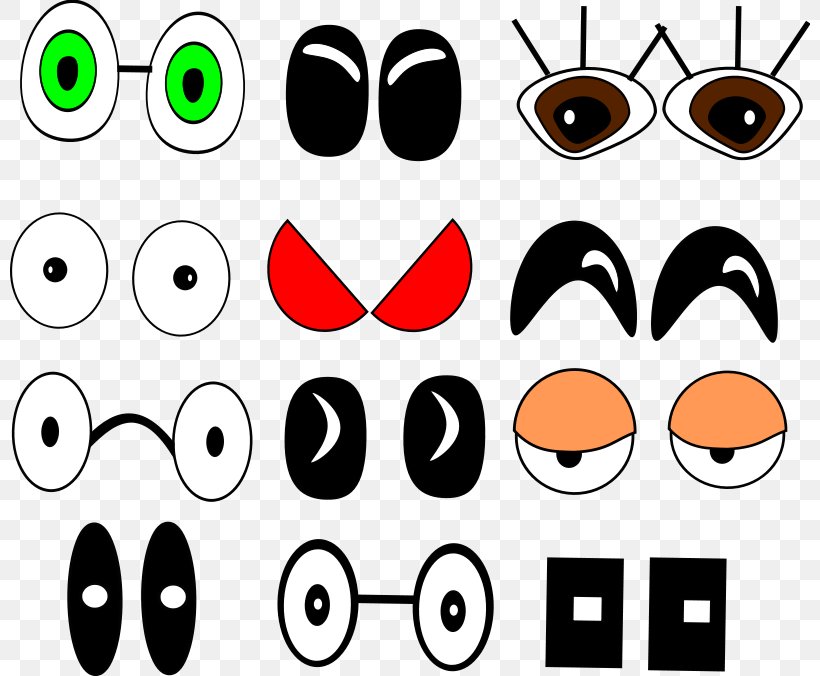 Eye Cartoon Drawing Clip Art, PNG, 800x676px, Eye, Animation, Area, Cartoon, Drawing Download Free