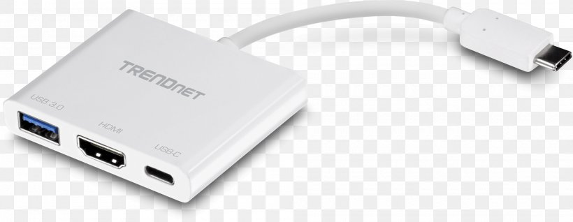 HDMI Adapter Laptop USB-C, PNG, 2000x778px, Hdmi, Adapter, Cable, Computer Monitors, Data Transfer Cable Download Free