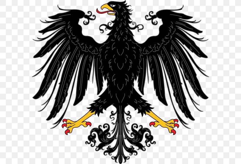 North German Confederation Kingdom Of Prussia German Empire, PNG, 604x560px, North German Confederation, Beak, Bird, Bird Of Prey, Black And White Download Free