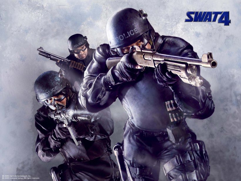 SWAT 4: The Stetchkov Syndicate Video Game Tactical Shooter First-person Shooter, PNG, 1600x1200px, Watercolor, Cartoon, Flower, Frame, Heart Download Free