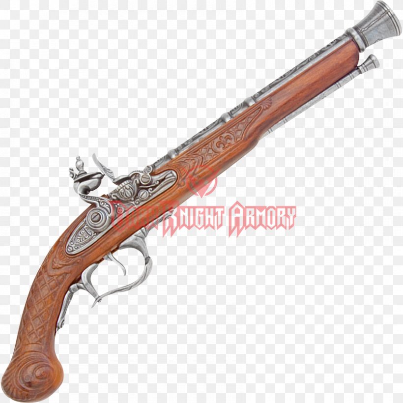 Trigger Gun Barrel Firearm Flintlock Pistol, PNG, 850x850px, Watercolor, Cartoon, Flower, Frame, Heart Download Free