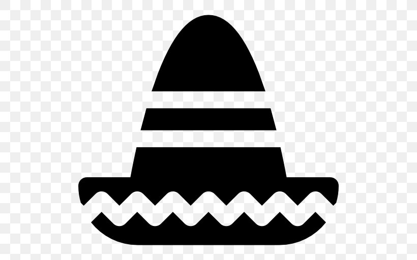 Hat Sombrero Mexico, PNG, 512x512px, Hat, Black, Black And White, Charro, Clothing Download Free