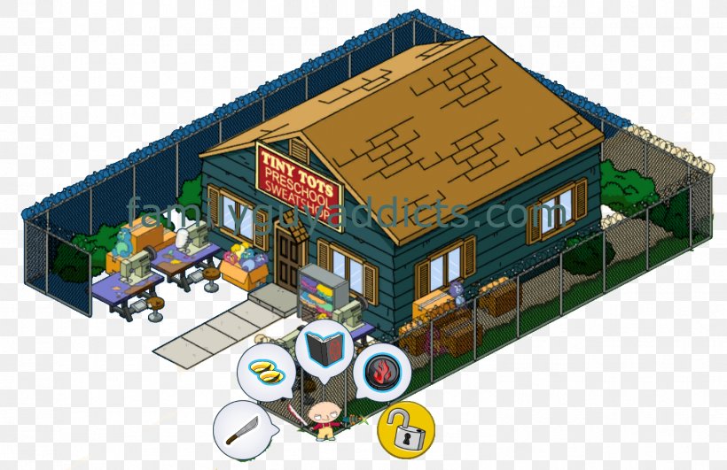 Family Guy: The Quest For Stuff Stewie Griffin The Simpsons: Tapped Out TinyCo Stewie Kills Lois And Lois Kills Stewie, PNG, 1493x967px, Family Guy The Quest For Stuff, Building, Family Guy, Fear, Game Download Free