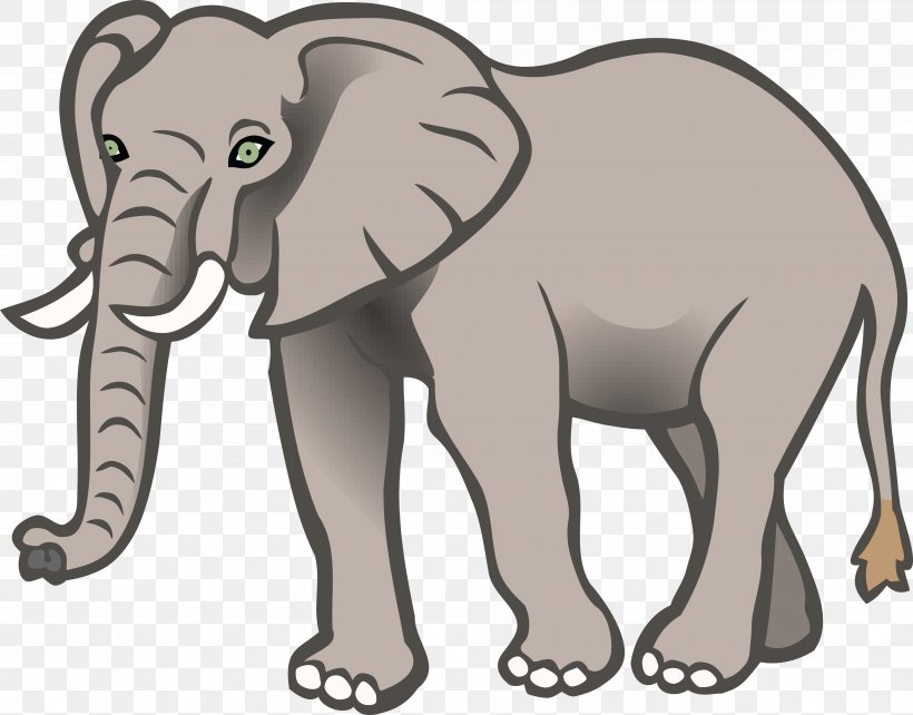 Big Elephants Clip Art, PNG, 4000x3132px, Big Elephants, African Elephant, Asian Elephant, Carnivoran, Cattle Like Mammal Download Free