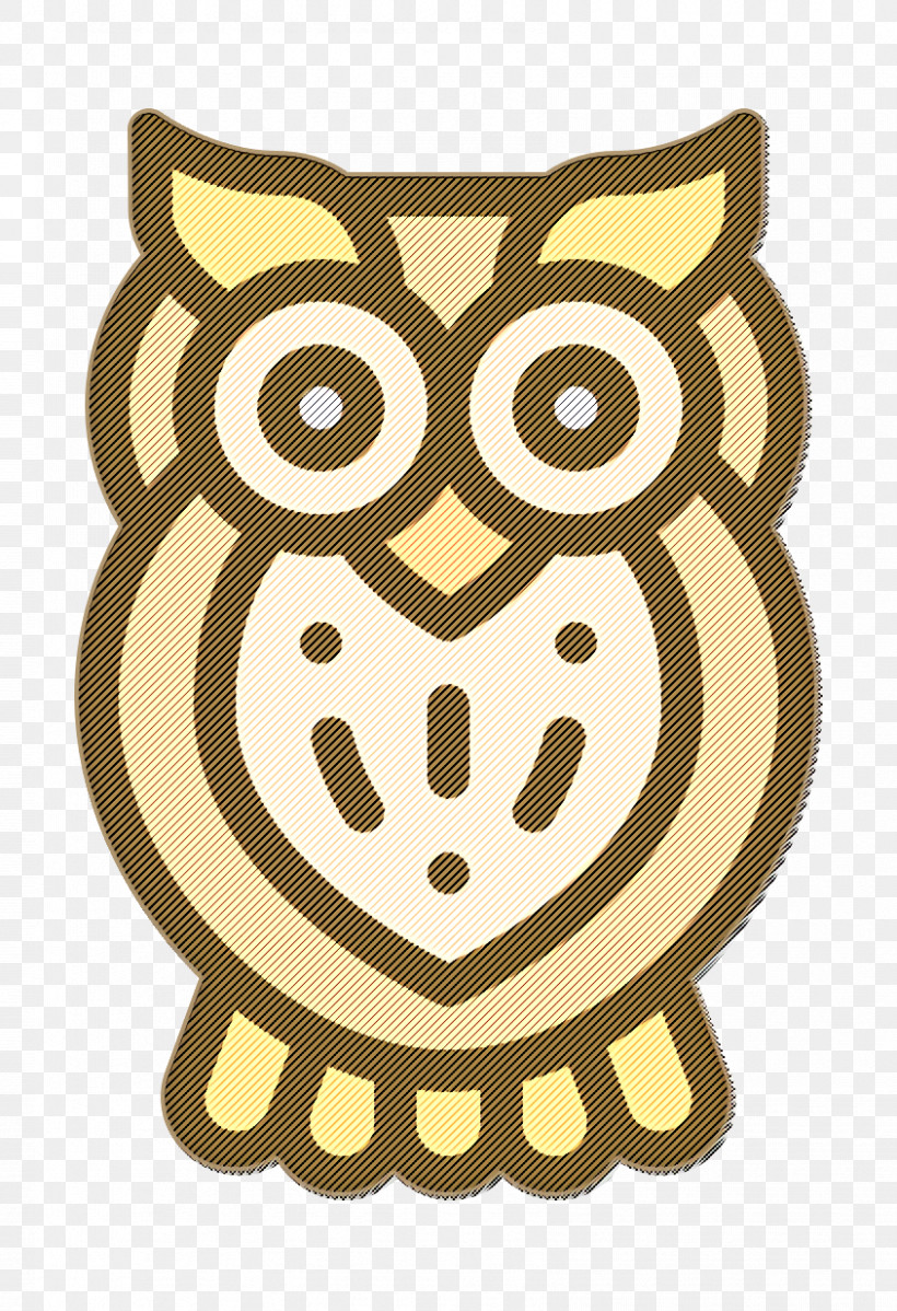 Owl Icon Wildlife Icon, PNG, 844x1234px, Owl Icon, Bird, Bird Of Prey, Brown, Cartoon Download Free