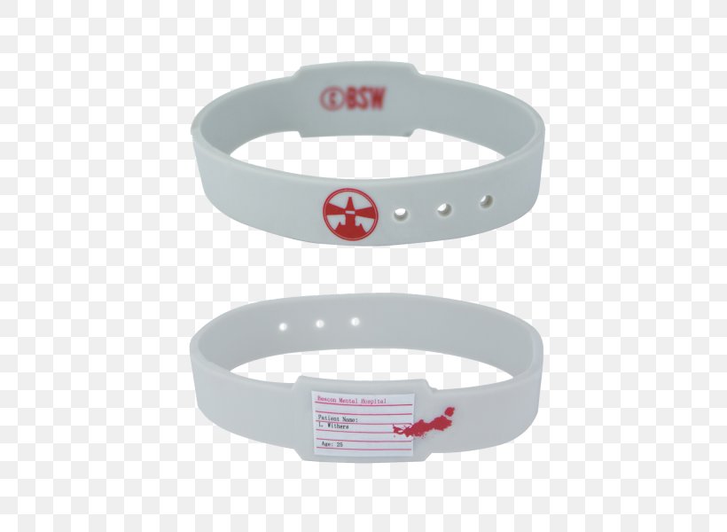 Wristband The Evil Within Bracelet Psychiatric Hospital Patient, PNG, 600x600px, Wristband, Armband, Bethesda Softworks, Blood, Bracelet Download Free