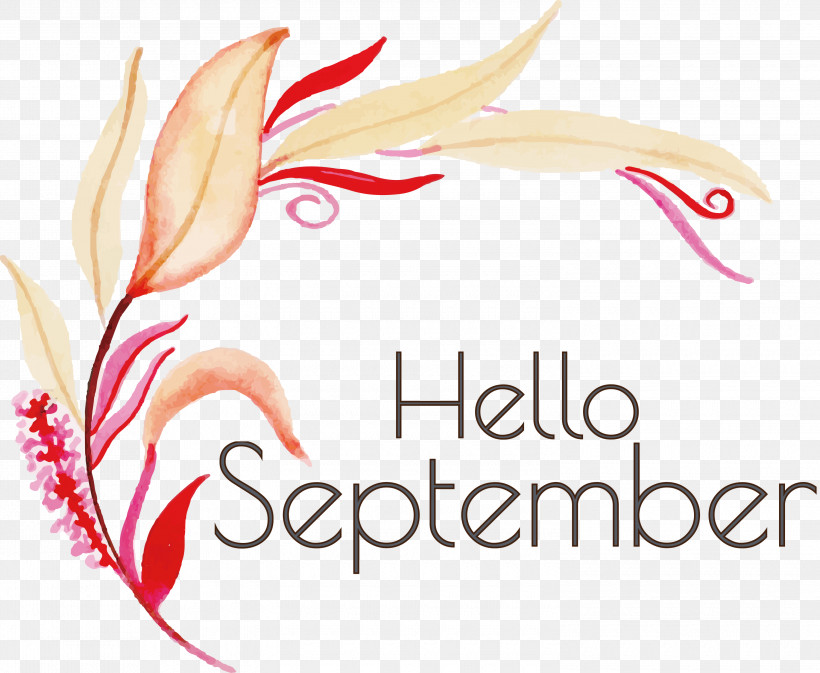 Hello September September, PNG, 3000x2464px, Hello September, Computer, Drawing, Logo, September Download Free