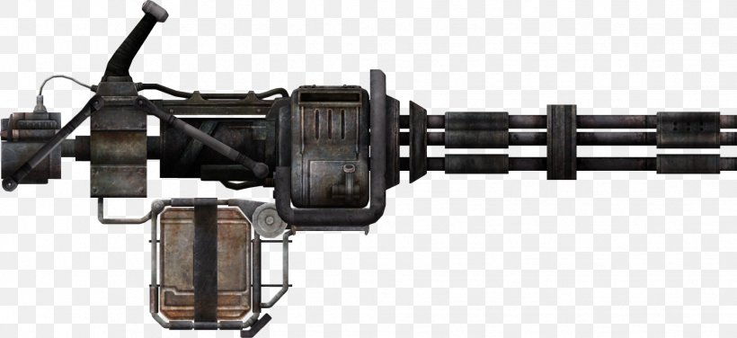 Minigun Fallout: New Vegas Avengers Weapon Gatling Gun, PNG, 1856x853px, Minigun, Auto Part, Avengers, Fallout, Fallout New Vegas Download Free