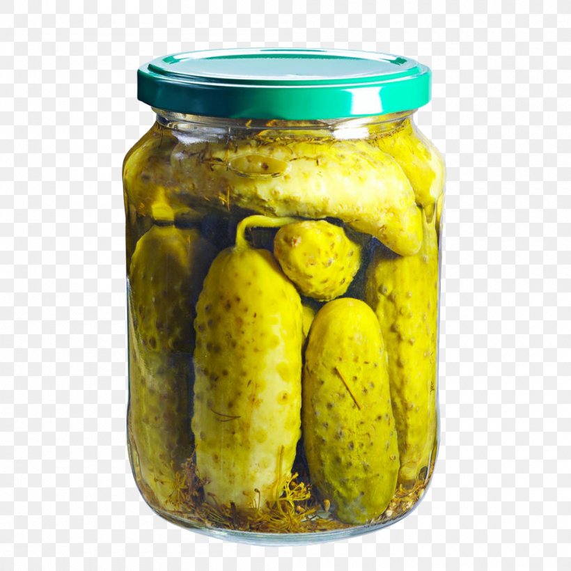 Pickled Cucumber Encurtido Conserva Food Preservation, PNG, 1000x1000px, Pickled Cucumber, Achaar, Canning, Condiment, Conserva Download Free