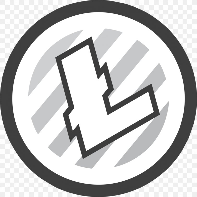 Litecoin Cryptocurrency Money Market Capitalization Trade, PNG, 1024x1024px, Litecoin, Altcoins, Area, Bitcoin, Black And White Download Free