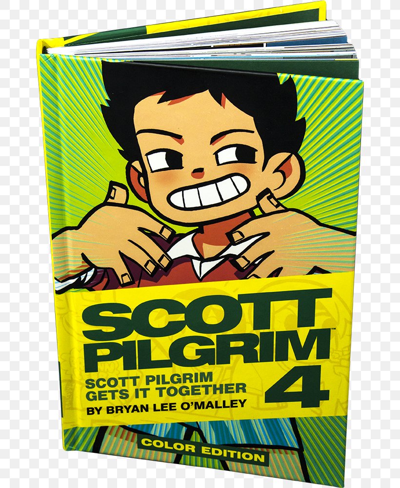 Scott Pilgrim Vol. 4: Scott Pilgrim Gets It Together Scott Pilgrim Vs. The World Wallace Wells Scott Pilgrim's Precious Little Life, PNG, 672x1000px, Scott Pilgrim Vs The World, Advertising, Book, Brand, Comics Download Free