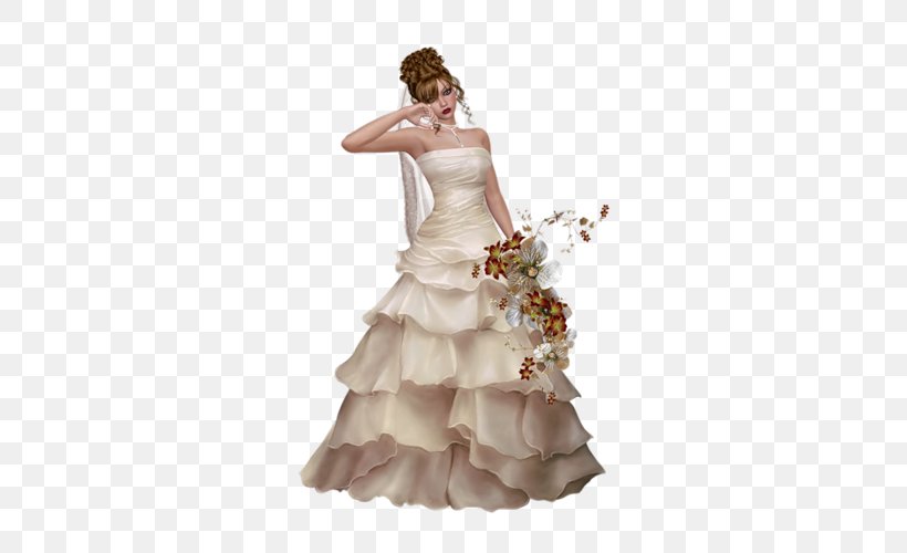 Wedding Dress Bride Clip Art, PNG, 329x500px, Wedding Dress, Bridal Clothing, Bridal Party Dress, Bride, Cocktail Dress Download Free