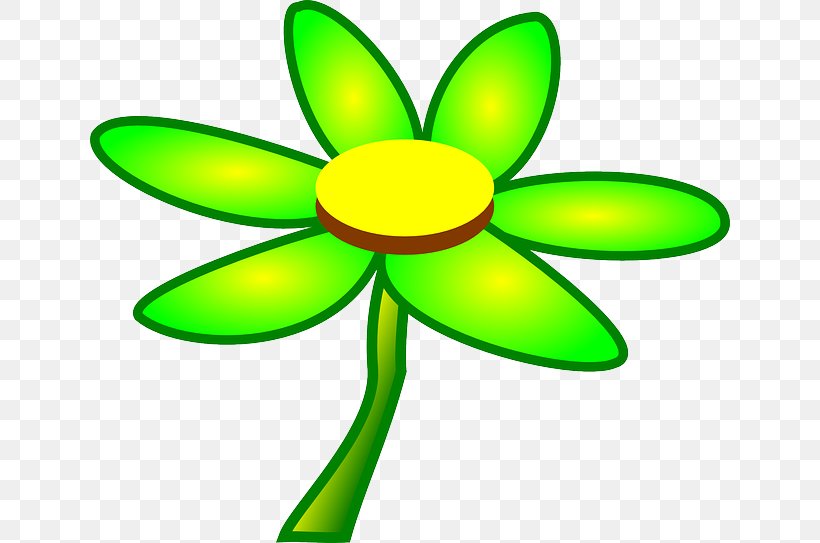Flower Green Clip Art, PNG, 640x543px, Flower, Cartoon, Color, Cut Flowers, Drawing Download Free