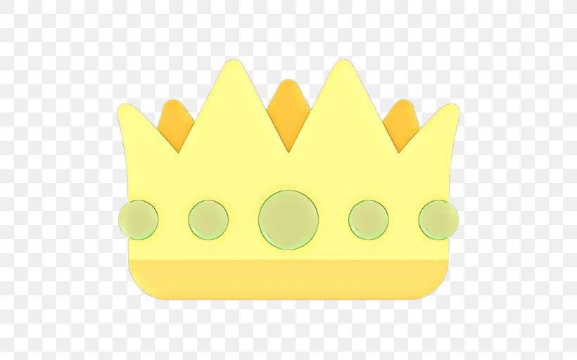 Yellow, PNG, 512x512px, Cartoon, Crown, Yellow Download Free