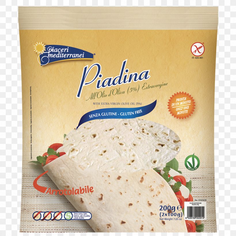 Piadina White Bread Oat, PNG, 1000x1000px, Piadina, Brand, Bread, Commodity, Corn Tortilla Download Free