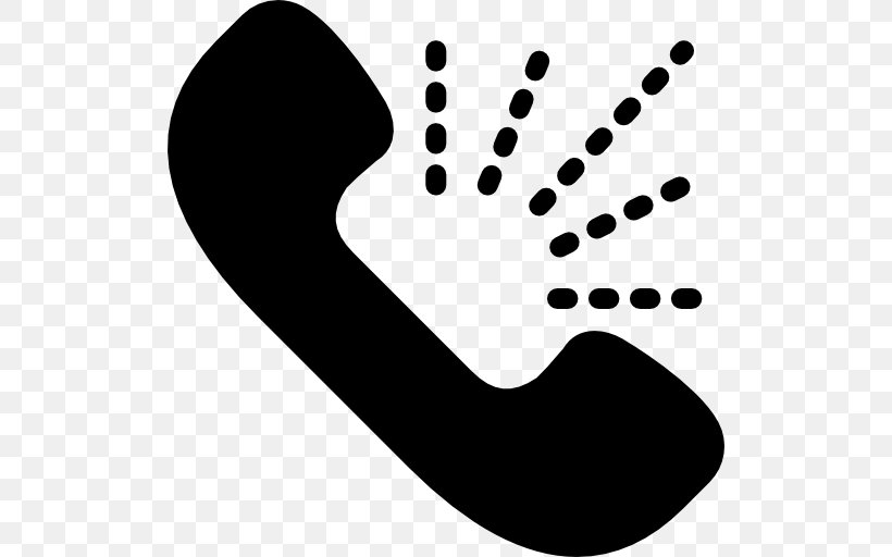 Ringing Telephone Call, PNG, 512x512px, Ringing, Arm, Black And White, Email, Fax Download Free