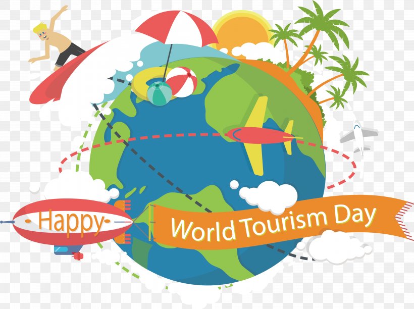 World Tourism Day Travel Poster, PNG, 3960x2958px, World Tourism Day, Area, Brand, Logo, Poster Download Free