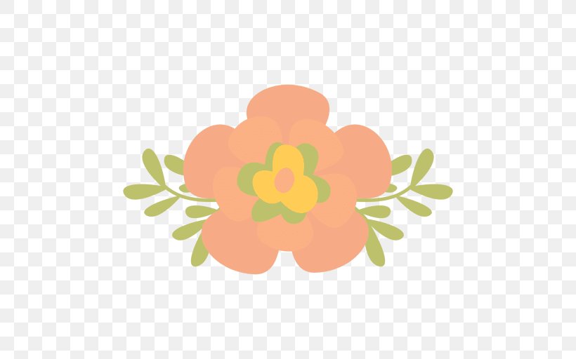 Flower Clip Art, PNG, 512x512px, Flower, Flora, Floral Design, Flowering Plant, Orange Download Free