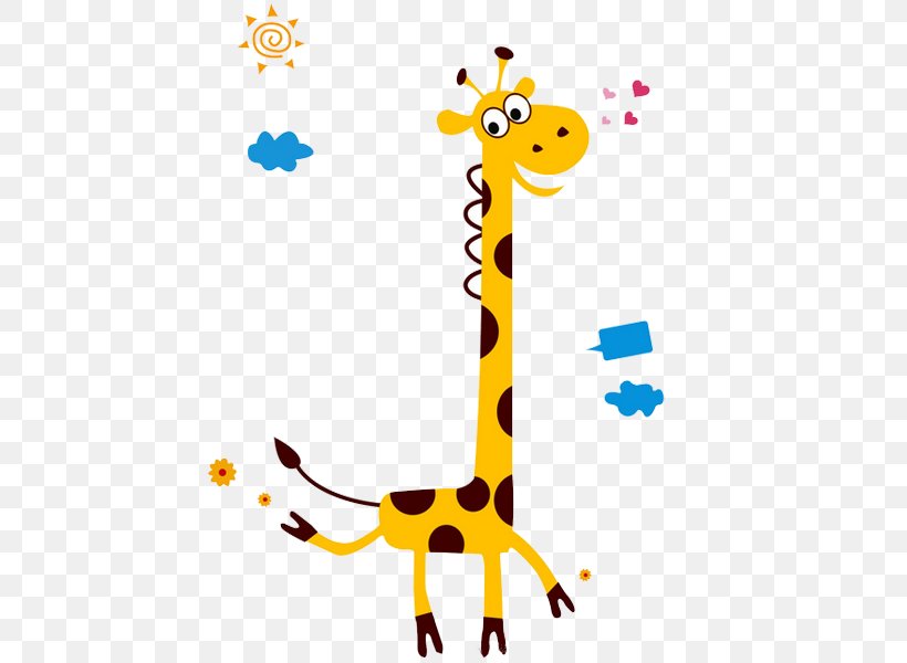 Giraffe Wall Decal Growth Chart, PNG, 600x600px, Giraffe, Animal Figure, Area, Child, Decal Download Free