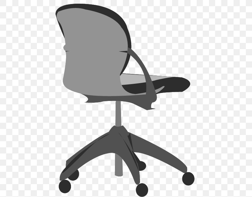 Office Chair Sitting Purple, PNG, 487x642px, Office Chair, Black, Black And White, Chair, Furniture Download Free