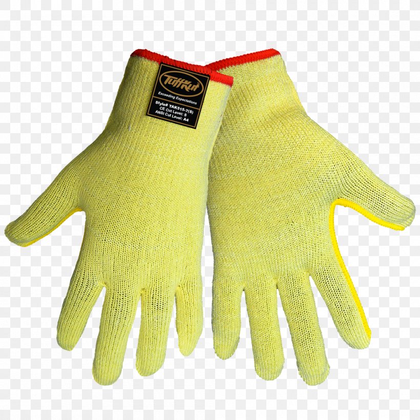 Cut-resistant Gloves Yellow, PNG, 1000x1000px, Glove, Cutresistant Gloves, Cutting, Plated, Safety Download Free