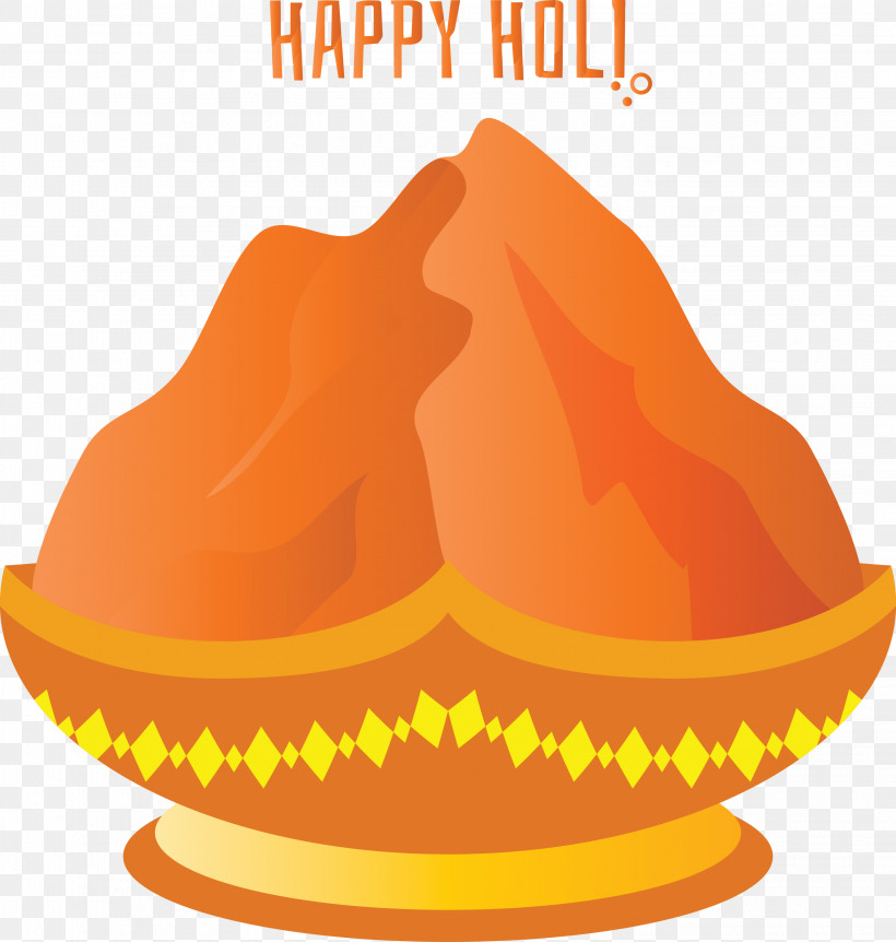 Happy Holi, PNG, 2852x3000px, Happy Holi, Baking Cup, Candy Corn, Hat, Headgear Download Free