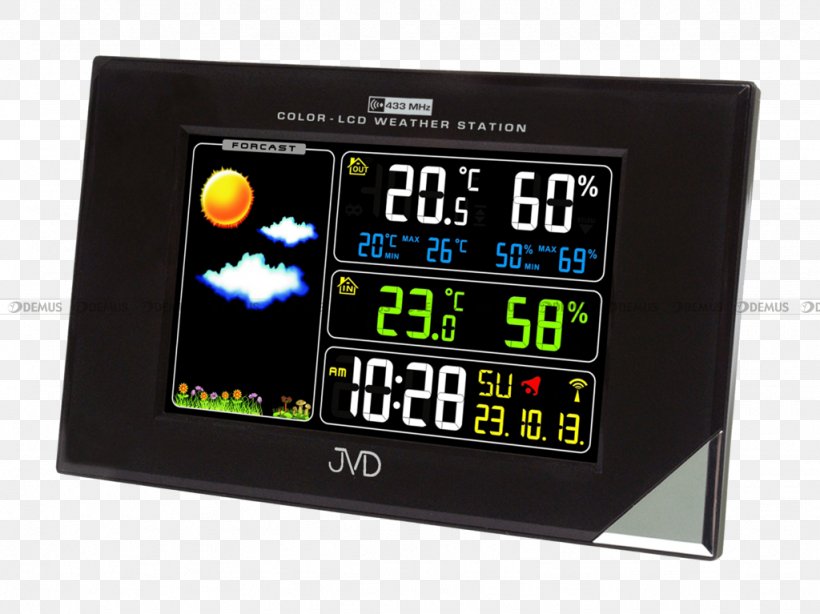 DEMUS.pl Weather Station Thermometer Weather Forecasting, PNG, 1024x767px, Weather Station, Alarm Clocks, Barometer, Clock, Display Device Download Free