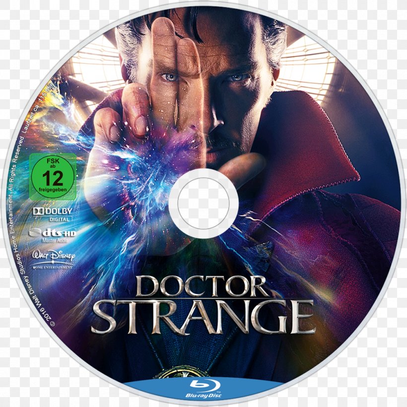 Doctor Strange YouTube Spider-Man Film 0, PNG, 1000x1000px, 2016, Doctor Strange, Album Cover, Benedict Cumberbatch, Compact Disc Download Free