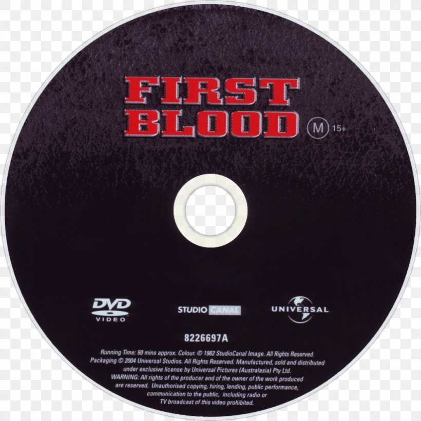 DVD Compact Disc Macbeth Rambo Film, PNG, 1000x1000px, Dvd, Brand, Compact Disc, Film, First Blood Download Free