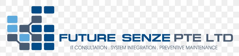 Future Senze Pte Ltd Organization Brand Logo, PNG, 2867x672px, Organization, Area, Blue, Brand, Business Download Free