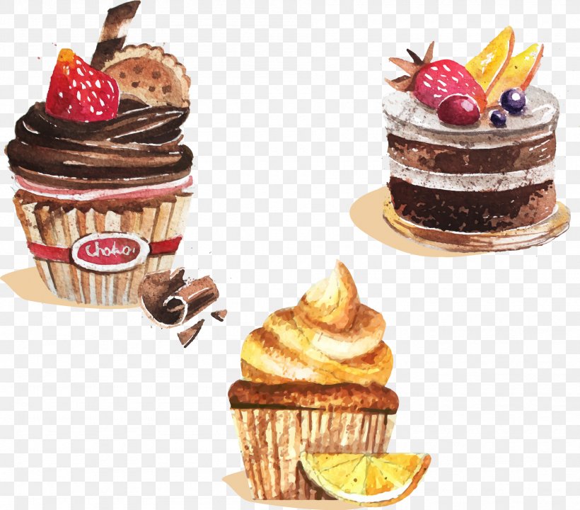 Ice Cream Cupcake Bakery, PNG, 1895x1664px, Ice Cream, Bakery, Baking, Buttercream, Cake Download Free