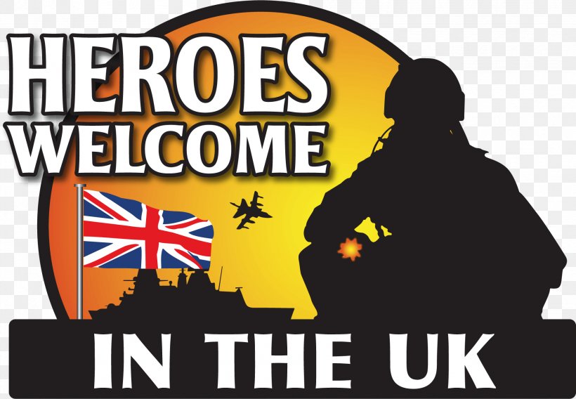 Logo United Kingdom Heroes Welcome UK British Armed Forces Organization, PNG, 1995x1383px, Logo, Banner, Brand, British Armed Forces, Help For Heroes Download Free