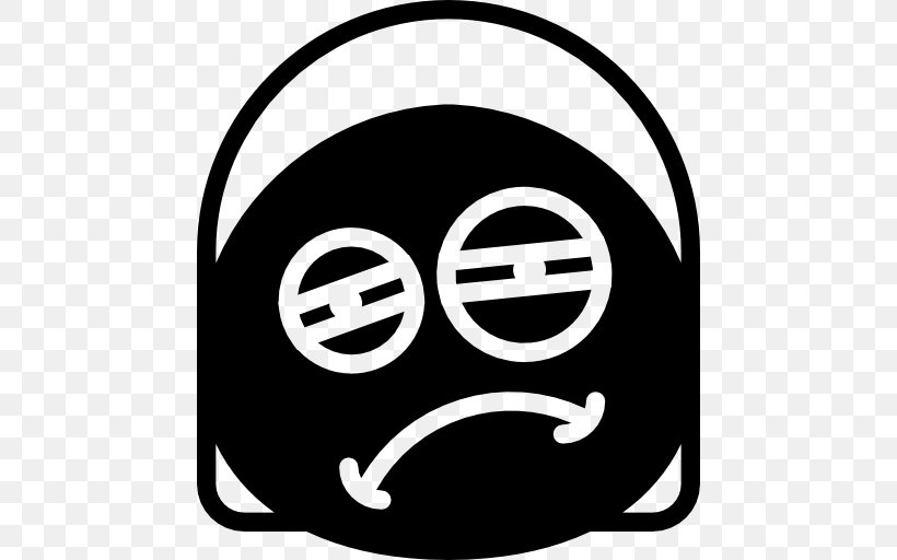 Fatigue Emoticon Sleep Smiley, PNG, 512x512px, Fatigue, Area, Black, Black And White, Brand Download Free