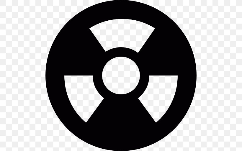 Symbol Clip Art, PNG, 512x512px, Symbol, Area, Black And White, Hazard Symbol, Nuclear Weapon Download Free