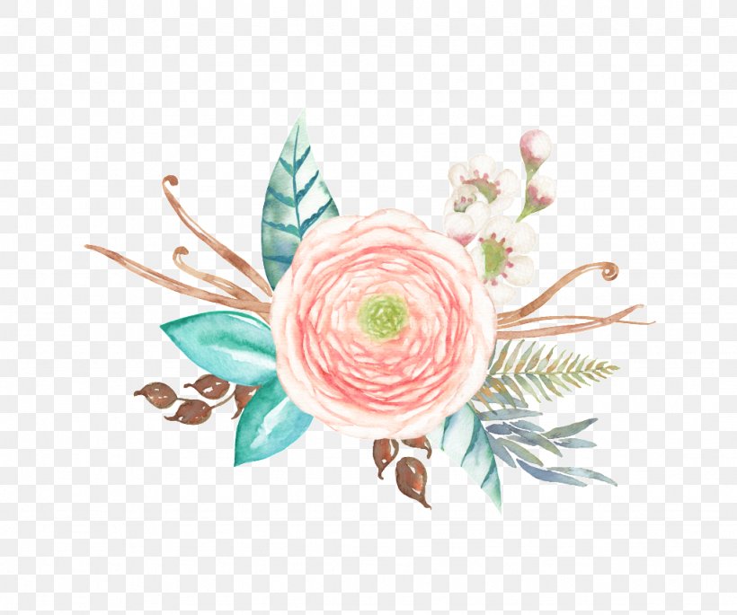 Vector Graphics Illustration Image Design, PNG, 1024x856px, Watercolor Painting, Botany, Creative Market, Cut Flowers, Floral Design Download Free