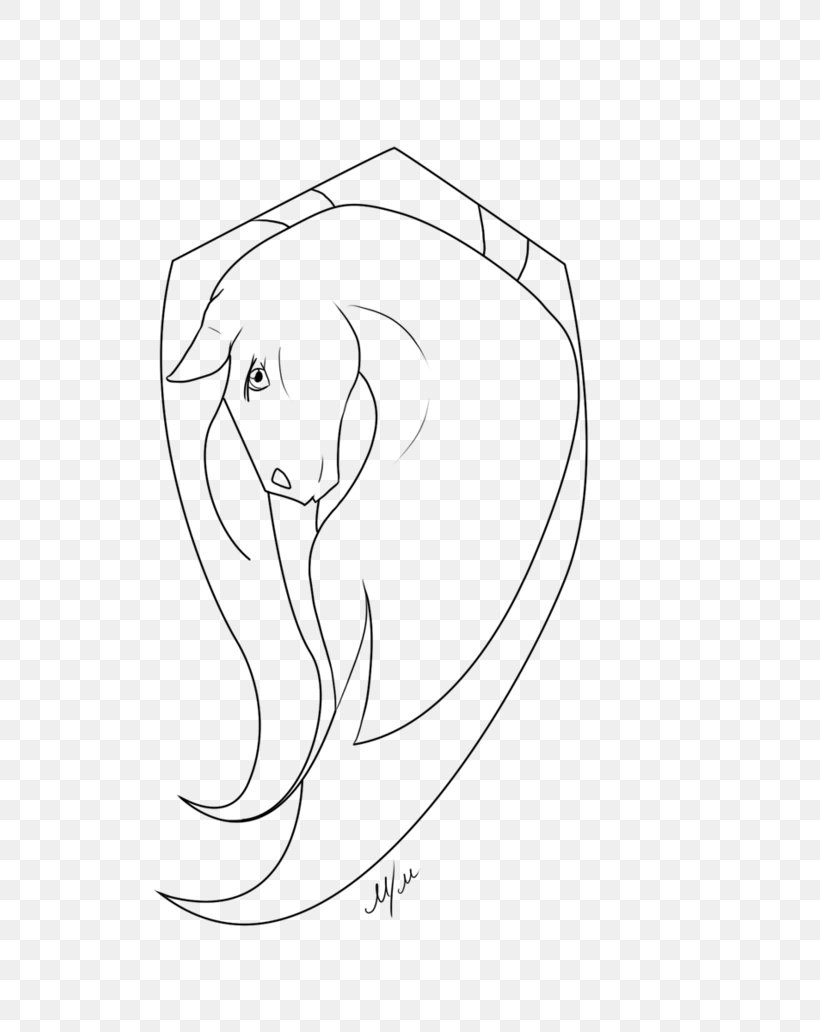 Drawing Line Art Horse Sketch, PNG, 774x1032px, Watercolor, Cartoon, Flower, Frame, Heart Download Free