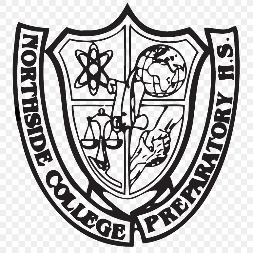 Northside College Preparatory High School Walter Payton College Prep Jones College Prep National Secondary School Student, PNG, 833x833px, National Secondary School, Area, Art, Black And White, Brand Download Free