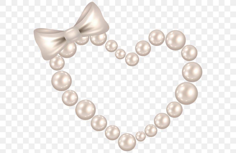 Pearl Heart Clip Art, PNG, 600x533px, Pearl, Body Jewelry, Bracelet, Fashion Accessory, Gemstone Download Free