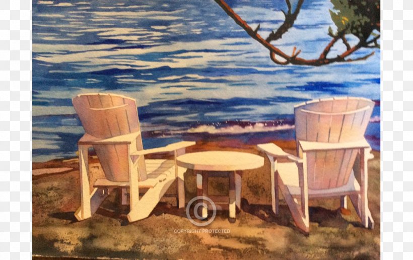Picnic Table Still Life Anne Abgott Water Colors Painting, PNG, 1000x630px, Table, Anne Abgott Water Colors, Artist, Chair, Color Download Free