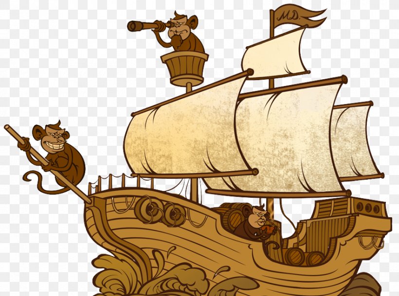 Caravel Cartoon Galleon Galley, PNG, 880x654px, Caravel, Animated Cartoon, Cartoon, Galleon, Galley Download Free
