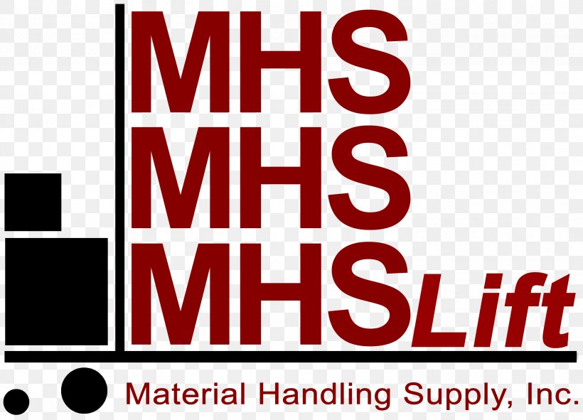 MHS Lift, Inc. (Material Handling Supply) Woodbury Logo Lifting Equipment, PNG, 2936x2119px, Woodbury, Advertising, Area, Banner, Brand Download Free