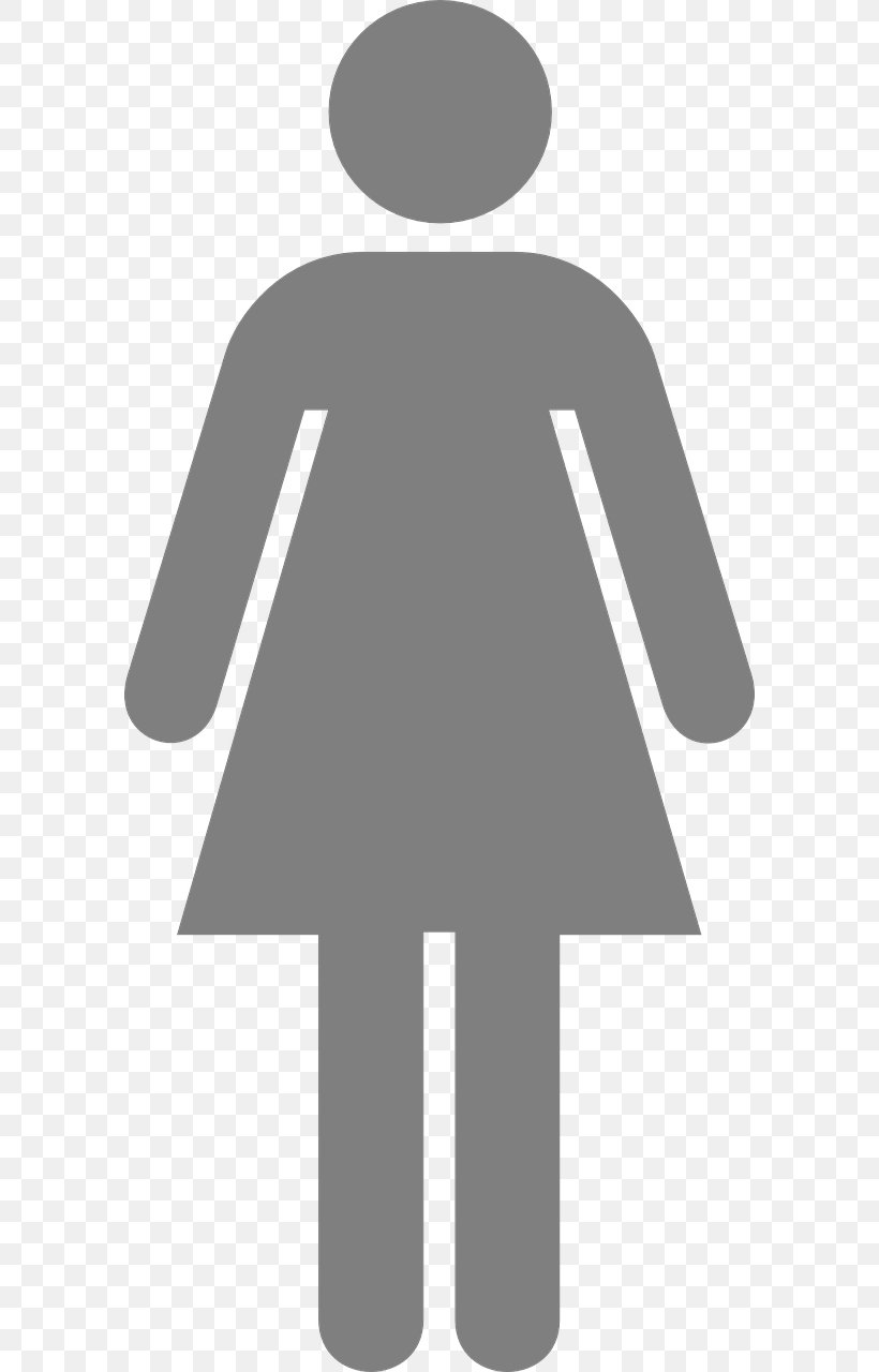 Public Toilet Bathroom Woman Sign, PNG, 640x1280px, Public Toilet, Bathroom, Black, Black And White, Closet Download Free