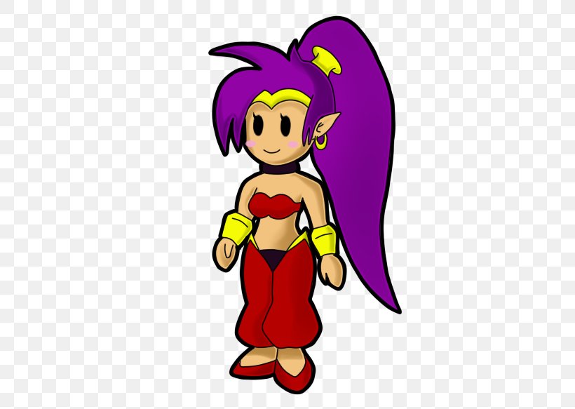 Shantae: Half-Genie Hero Paper Drawing Clip Art, PNG, 549x583px, Watercolor, Cartoon, Flower, Frame, Heart Download Free