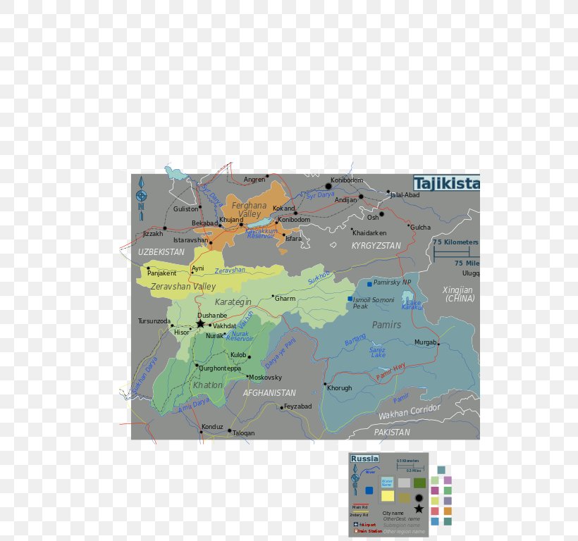 Tajikistan World Map Physische Karte Topographic Map, PNG, 543x768px, Tajikistan, Area, Country, Ecoregion, English Download Free