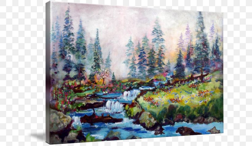 Watercolor Painting Landscape Painting Modern Art, PNG, 650x474px, Watercolor Painting, Acrylic Paint, Art, Artwork, Canvas Download Free