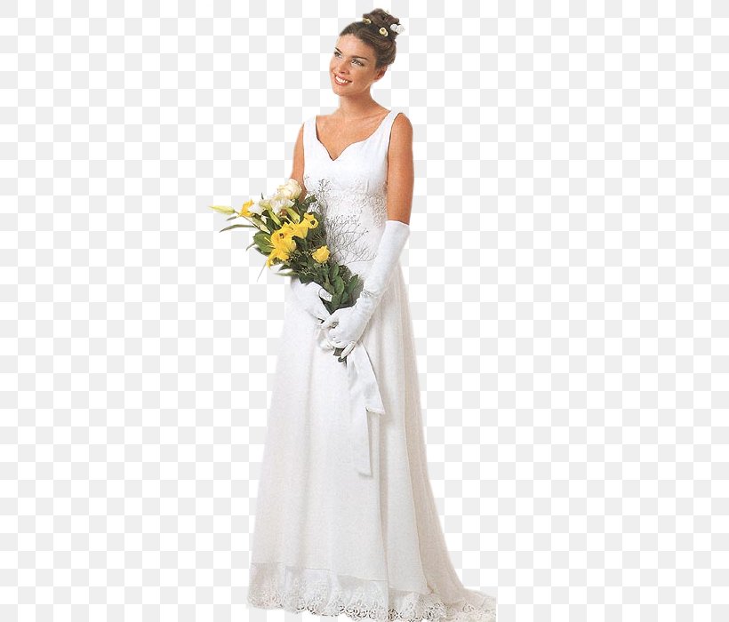 Wedding Dress Bride Marriage Flower Bouquet Clip Art, PNG, 400x700px, Watercolor, Cartoon, Flower, Frame, Heart Download Free