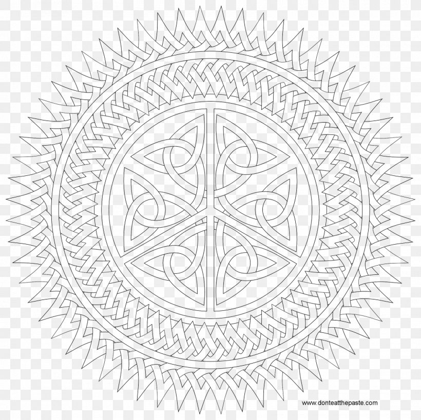 Mandala Coloring Book International Day Of Peace Peace Symbols, PNG, 1600x1600px, Mandala, Area, Black And White, Book, Child Download Free