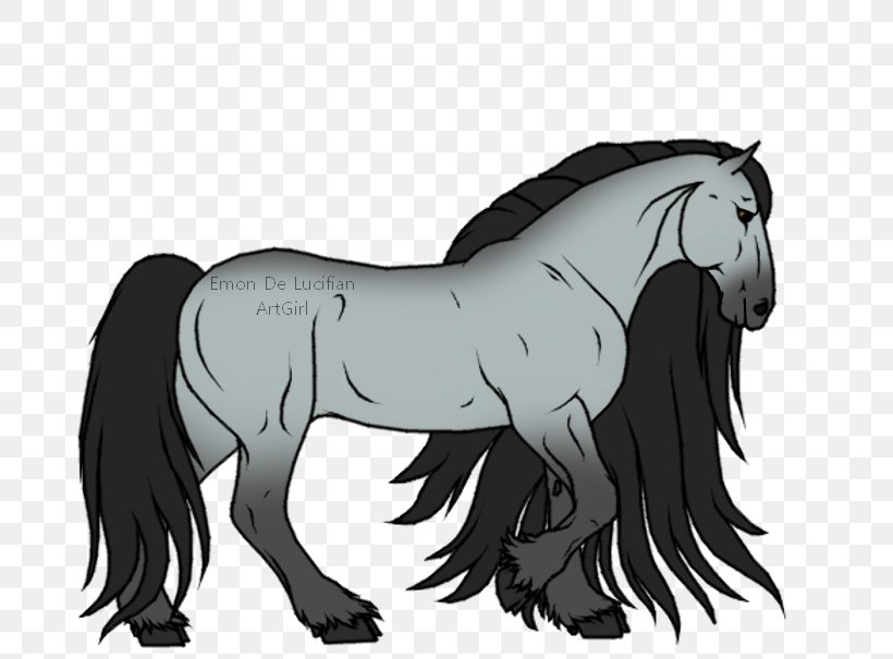 Mustang Stallion Colt Halter Pack Animal, PNG, 706x605px, Mustang, Black And White, Bridle, Cartoon, Colt Download Free